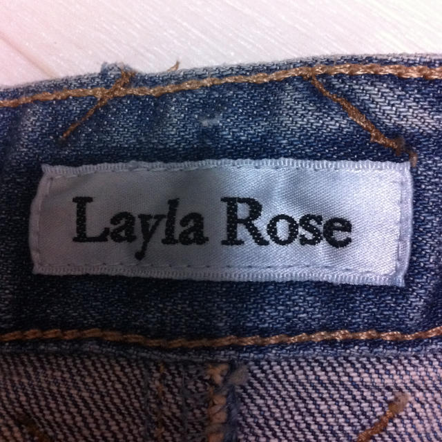 Layla Rose(レイラローズ)のレイラローズ♡デニムスカート激安出品 レディースのスカート(ひざ丈スカート)の商品写真