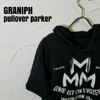 グラニフ(Graniph)のgraniph/グラニフ  半袖 プリントパーカー(パーカー)