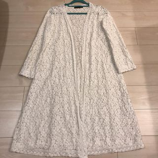 ヘザー(heather)の【中古】Heather レースガウン(カーディガン)