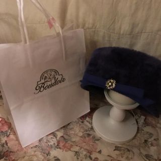 ロキエ(Lochie)のboudoir vintage hat (ハンチング/ベレー帽)