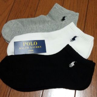 ラルフローレン(Ralph Lauren)の大人気♡新品ラルフローレン 靴下３足セット(ソックス)