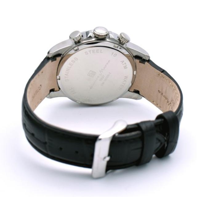 Salvatore Marra サルバトーレマーラ 腕時計 メンズ ブランド ブラック 黒 革ベルトの通販 by おもち's shop｜ サルバトーレマーラならラクマ