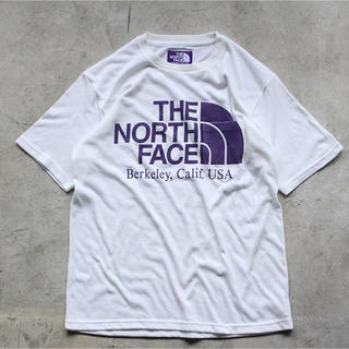 ザノースフェイス(THE NORTH FACE)のThe north face purple label ロゴ tシャツ(Tシャツ/カットソー(半袖/袖なし))
