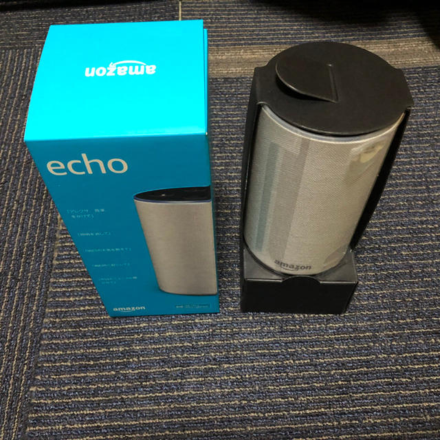 ECHO(エコー)のAmazon Echo アマゾンエコー スマートスピーカー スマホ/家電/カメラのオーディオ機器(スピーカー)の商品写真