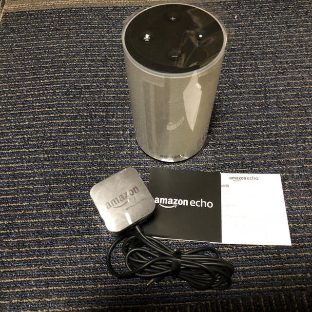 ECHO(エコー)のAmazon Echo アマゾンエコー スマートスピーカー スマホ/家電/カメラのオーディオ機器(スピーカー)の商品写真