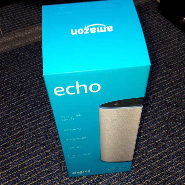 ECHO(エコー)のAmazon Echo アマゾンエコー スマートスピーカー スマホ/家電/カメラのオーディオ機器(スピーカー)の商品写真