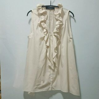 ユナイテッドアローズ(UNITED ARROWS)のsacra*フリルノースリーブブラウス(シャツ/ブラウス(半袖/袖なし))