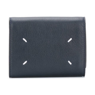 マルタンマルジェラ(Maison Martin Margiela)のマルジェラ maisonmargiela 2018SS 濃紺×茶 新品 財布(折り財布)
