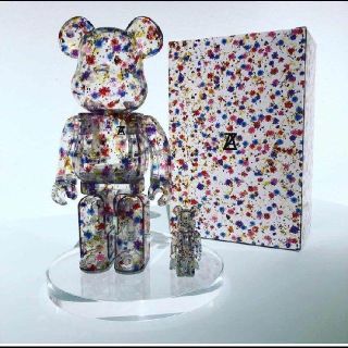 MEDICOM TOY メディコムトイ ANREALAGE FLOWER BE@RBRICK 100%&400% アンリアレイジ ベアブリック フィギュア