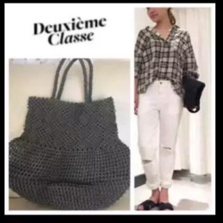 ドゥーズィエムクラス(DEUXIEME CLASSE)のatsu54様専用 Deuxieme Classe ナイロンカゴバッグ(かごバッグ/ストローバッグ)