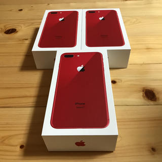 アイフォーン(iPhone)のmagdalene44様専用 新品iPhone8 Plus RED SIMフリー(スマートフォン本体)