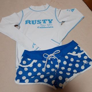 ラスティ(RUSTY)のラスティ　レディース　ラッシュガード　&　サーフバンツ(サーフィン)