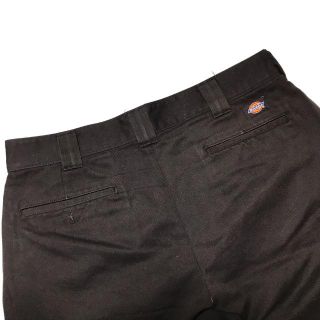 ディッキーズ(Dickies)のディッキーズ ハーフパンツ 黒 古着 ウエスト86(ショートパンツ)