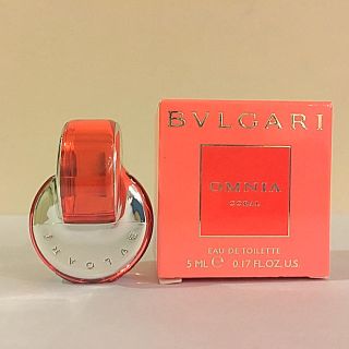 ブルガリ(BVLGARI)の⭐︎新品⭐︎ブルガリ オムニアコーラル EDT 5ml(香水(女性用))