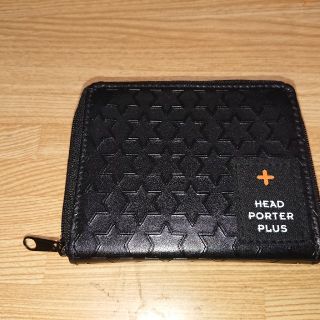 ヘッドポータープラス(HEAD PORTER +PLUS)のヘッドポータプラス  ラウンドファスナー 財布  未使用(コインケース/小銭入れ)