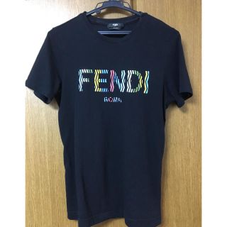 フェンディ(FENDI)のフェンディ ロゴパッチＴシャツ(Tシャツ/カットソー(半袖/袖なし))