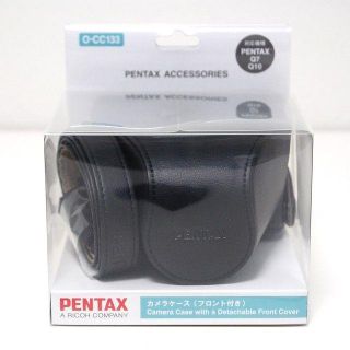 ペンタックス(PENTAX)のペンタックス Q7/Q10専用 カメラケース O-CC133 ブラック(デジタル一眼)