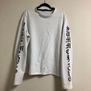 バレンシアガ(Balenciaga)のVETEMENTS ロングスリーブ ロンT 16ss(Tシャツ/カットソー(七分/長袖))