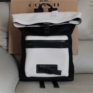 コーチ(COACH)のCOACH コーチ エクスプローラー バックパック リュック バイカラー 新品(バッグパック/リュック)