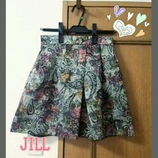 ジルスチュアート(JILLSTUART)のふんわりAラインスカート ◆コメ逃げ禁止(ひざ丈スカート)