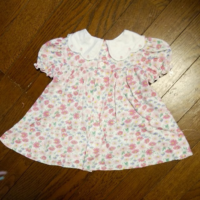 celine(セリーヌ)のセリーヌ CELINE 花柄チュニック キッズ/ベビー/マタニティのキッズ服女の子用(90cm~)(ブラウス)の商品写真