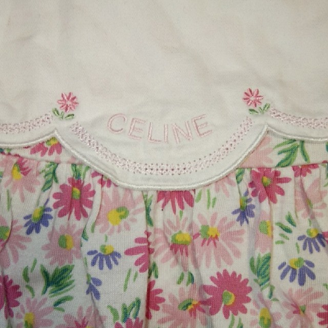 celine(セリーヌ)のセリーヌ CELINE 花柄チュニック キッズ/ベビー/マタニティのキッズ服女の子用(90cm~)(ブラウス)の商品写真