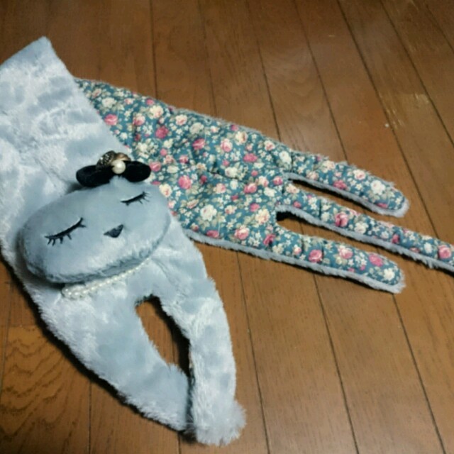 axes femme(アクシーズファム)のaxes猫マフラー レディースのファッション小物(マフラー/ショール)の商品写真