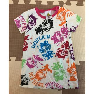 ヒステリックミニ(HYSTERIC MINI)のヒスミニ ワンピ Ｔシャツ(ワンピース)