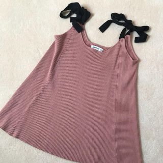 ザラ(ZARA)のZARA  ニットキャミソール(キャミソール)