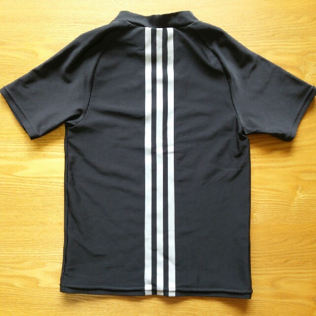 adidas(アディダス)の☆ラッシュガード  adidas ブラック キッズ/ベビー/マタニティのキッズ服男の子用(90cm~)(水着)の商品写真