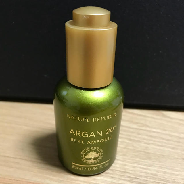 NATURE REPUBLIC(ネイチャーリパブリック)のネイチャーリパブリック アルガン 20° リアル アンプル 25ml 8〜9割 コスメ/美容のヘアケア/スタイリング(オイル/美容液)の商品写真