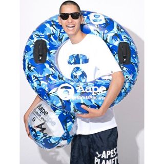 アベイシングエイプ(A BATHING APE)のAPE 浮輪 ビーチボール ビーチバッグ(マリン/スイミング)