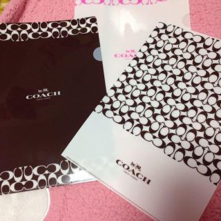 コーチ(COACH)のコーチ ファイル三枚セット(その他)