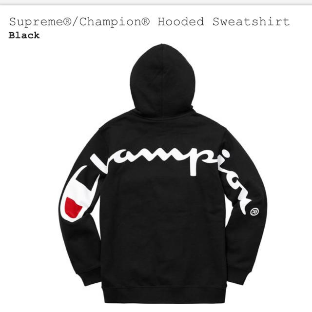 Supreme(シュプリーム)の[XL] supreme✖︎champion パーカー メンズのトップス(パーカー)の商品写真