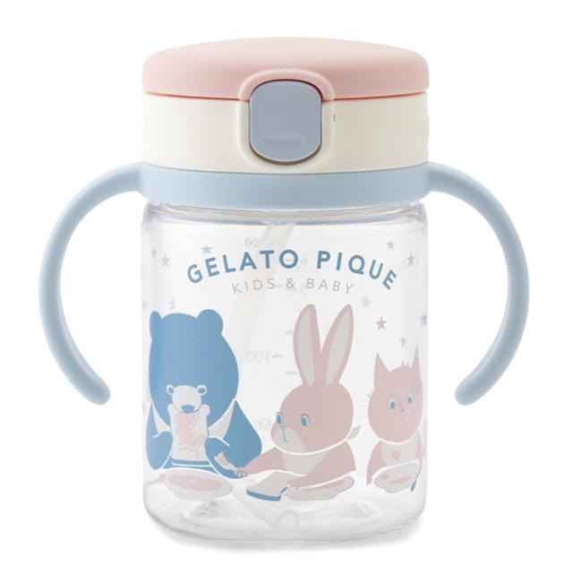 gelato pique(ジェラートピケ)の完売品 ストローマグ スナックケース⚠︎セット売り キッズ/ベビー/マタニティのキッズ/ベビー/マタニティ その他(その他)の商品写真