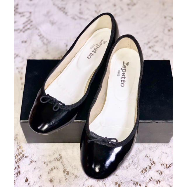 レペット repetto 黒エナメル-connectedremag.com