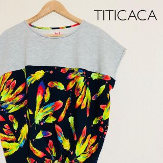 チチカカ(titicaca)の新品未使用 チチカカ Tシャツ 半袖 TITICACA レディース フリーサイズ(Tシャツ(半袖/袖なし))