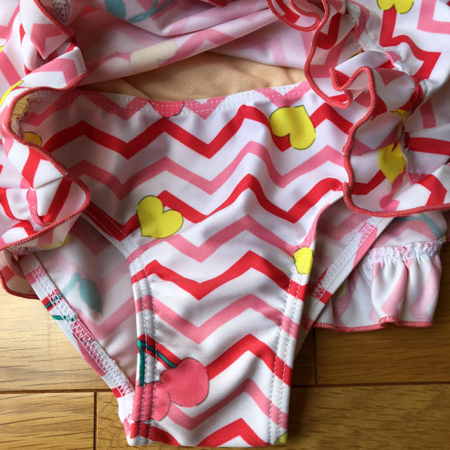 AEON(イオン)の女の子♡ピンク 水着 100 キッズ/ベビー/マタニティのキッズ服女の子用(90cm~)(水着)の商品写真
