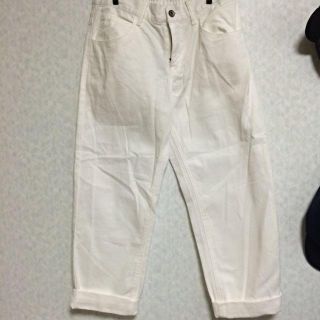 ダブルクローゼット(w closet)のw closet ホワイトテニムパンツ(デニム/ジーンズ)