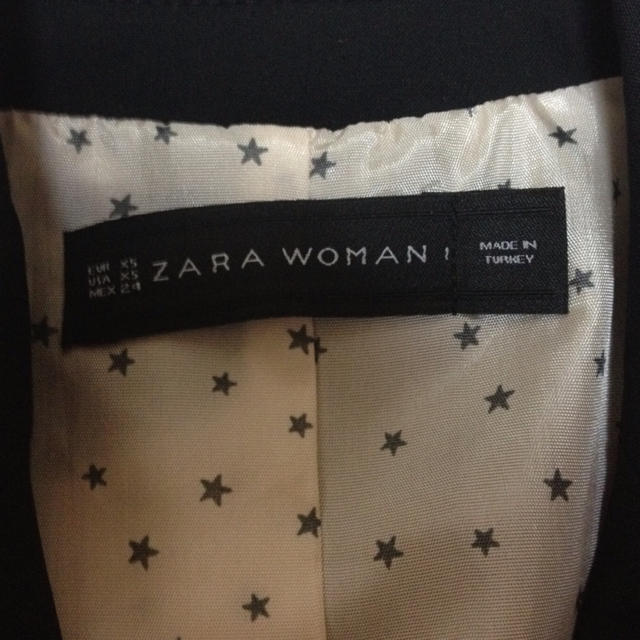 ZARA(ザラ)のZARA♡黒やや長めマニッシュジャケット レディースのジャケット/アウター(テーラードジャケット)の商品写真