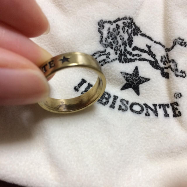 IL BISONTE(イルビゾンテ)のゴールドリング［IL BISONTE］ メンズのアクセサリー(リング(指輪))の商品写真