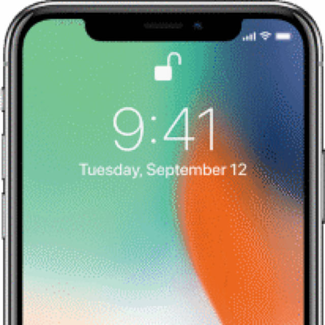 iphone X Simフリー 未開封 未使用 64G - スマートフォン本体