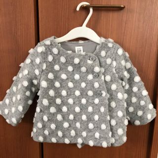 ベビーギャップ(babyGAP)のベビーギャップ ドット アウター 12-18m(ジャケット/上着)