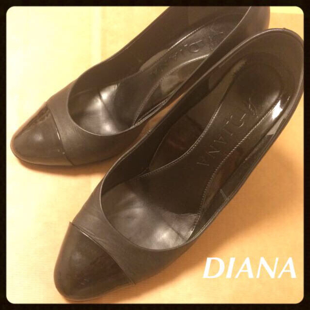 DIANA(ダイアナ)のDIANA♡通勤黒パンプス レディースの靴/シューズ(ハイヒール/パンプス)の商品写真