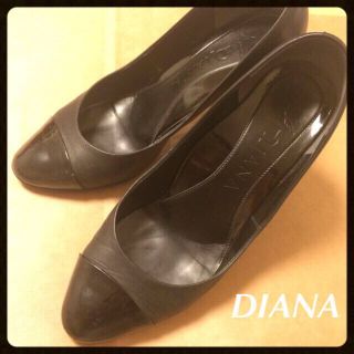 ダイアナ(DIANA)のDIANA♡通勤黒パンプス(ハイヒール/パンプス)