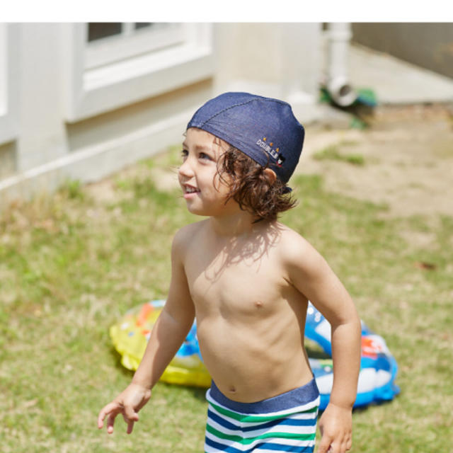 mikihouse(ミキハウス)のミキハウス スイムキャップ 水泳帽 キッズ/ベビー/マタニティのキッズ服男の子用(90cm~)(水着)の商品写真