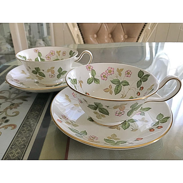 WEDGWOOD - ウェッジウッド ワイルドストロベリー ティーカップ