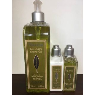 ロクシタン(L'OCCITANE)のmaron様専用 ロクシタン ヴァーベナ シャワージェル・シャンプー・コンディシ(ボディソープ/石鹸)