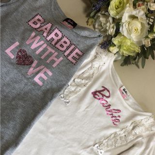 バービー(Barbie)の♪バービー♪可愛い2枚で♪140(Tシャツ/カットソー)