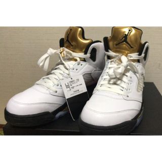 ナイキ(NIKE)のAIR JORDAN 5 retro Olympic 28.0cm(スニーカー)